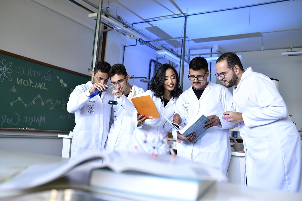 Team collaborating on documents using AI-powered tools